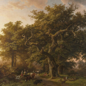 Fotobehang 8010 Painted Memories Forest