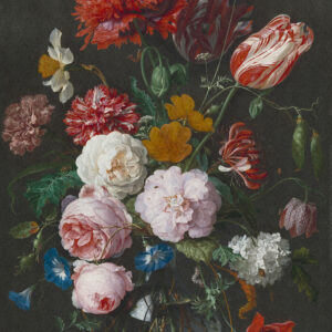 Fotobehang 8018 Painted Memories Flowers in Vase