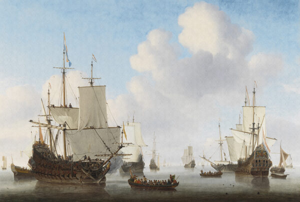 Fotobehang 8024 Painted Memories Dutch Ships