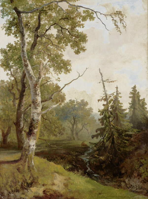Fotobehang 8047 Painted Mem. 2 Dutch Forrest