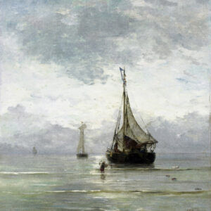 Fotobehang 8049 Painted Mem. 2 Calm Sea