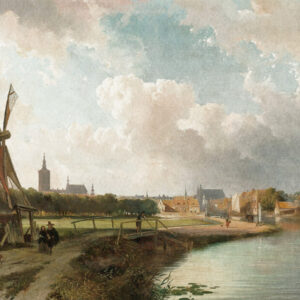 Fotobehang 8053 Painted Mem. 2 Dutch Landscape III