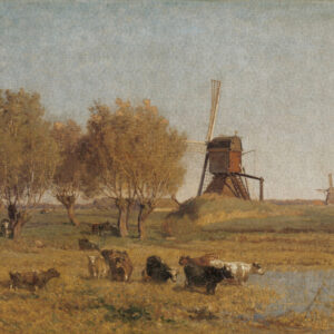 Fotobehang 8058 Painted Mem. 2 Dutch Landscape IV