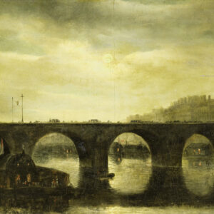 Fotobehang 8060 Painted Mem. 2 Bridge over the Seine