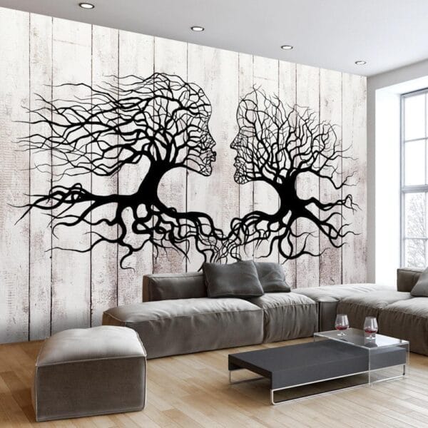 Fotobehang - A Kiss of a Trees