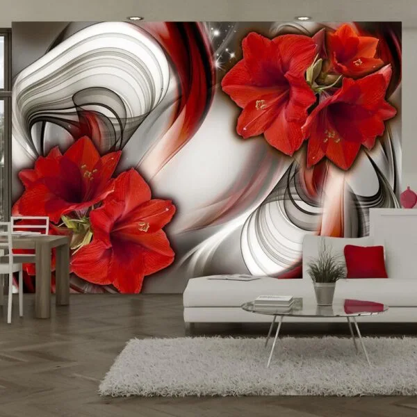 Fotobehang - Amaryllis - Ballad of the Red