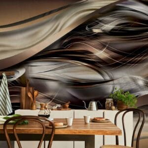 Fotobehang - Amber winds