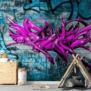 Fotobehang - Anonymous graffiti