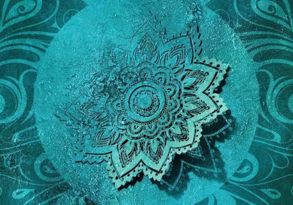 Fotobehang - Azure Flower