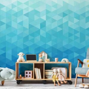 Fotobehang - Azure pixel
