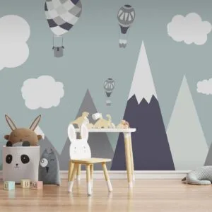 Fotobehang - Balloon Land