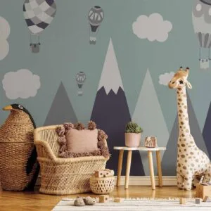 Fotobehang - Balloon Land