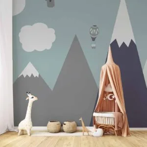 Fotobehang - Balloon Land