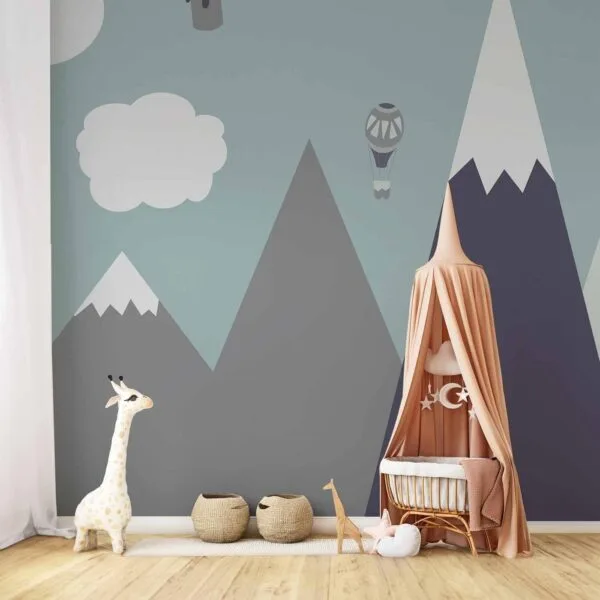 Fotobehang - Balloon Land