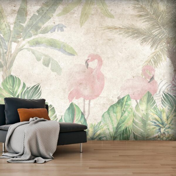 Fotobehang - Birds in the Jungle