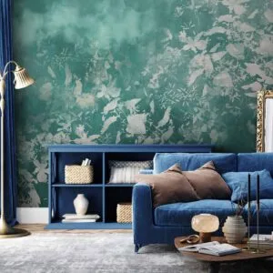 Fotobehang - Blue Garden