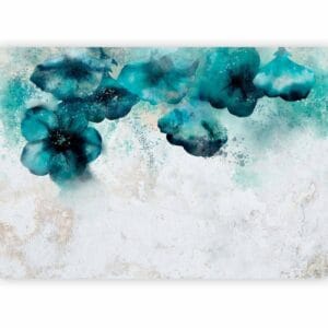 Fotobehang - Blue Poppies