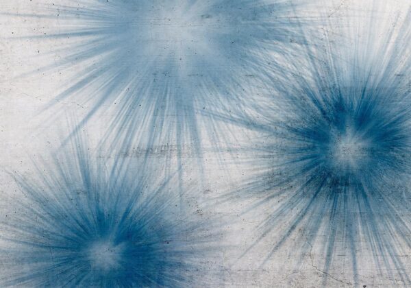 Fotobehang - Blue Shadows
