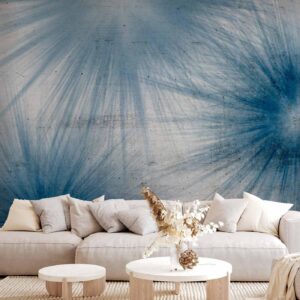 Fotobehang - Blue Shadows