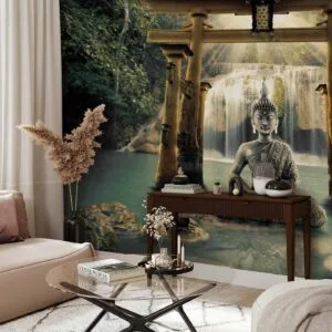 Fotobehang - Buddha Smile