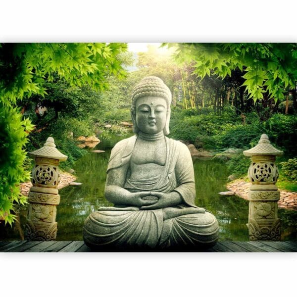 Fotobehang - Buddha's garden