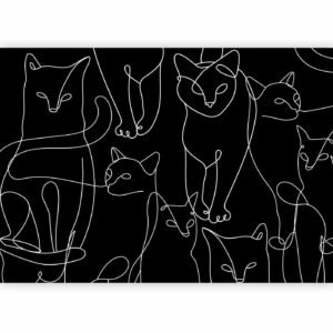 Fotobehang - Cat Habits - First Variant