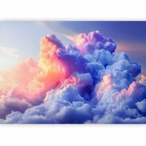 Fotobehang - Clouds Like Painted: Artistic Brushes of Dawn Painting the Sky