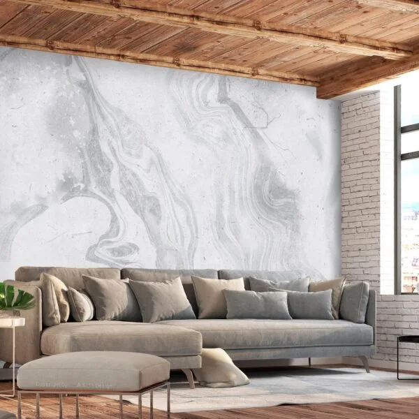 Fotobehang - Cloudy Marble