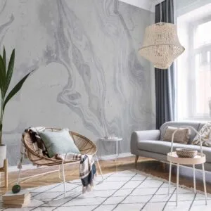 Fotobehang - Cloudy Marble