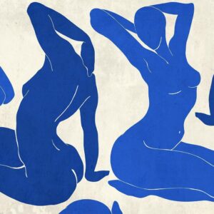 Fotobehang - Cobalt Softness