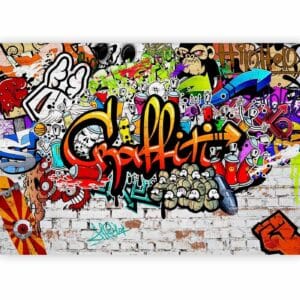 Fotobehang - Colorful Graffiti