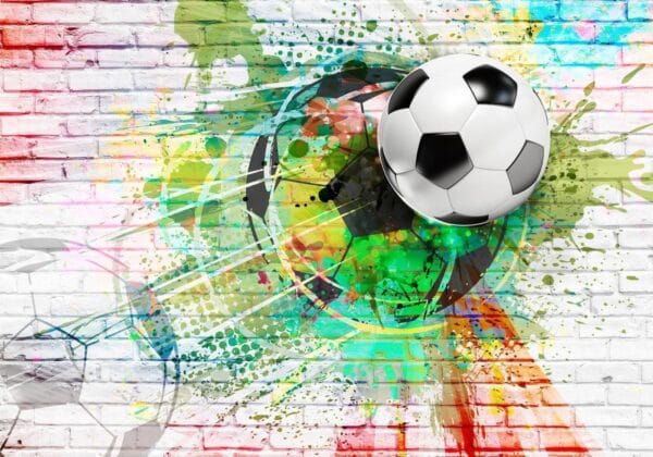 Fotobehang - Colourful Sport