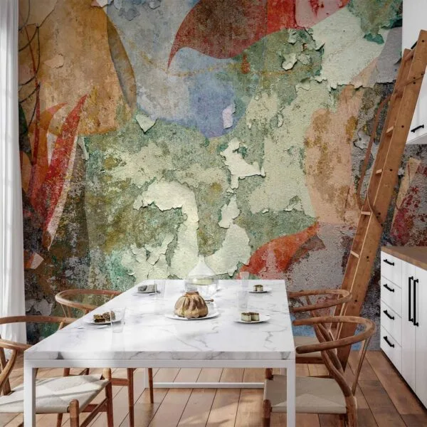 Fotobehang - Colourful Wall