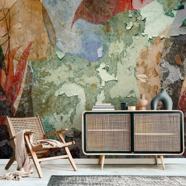 Fotobehang - Colourful Wall