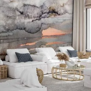Fotobehang - Connected Clouds