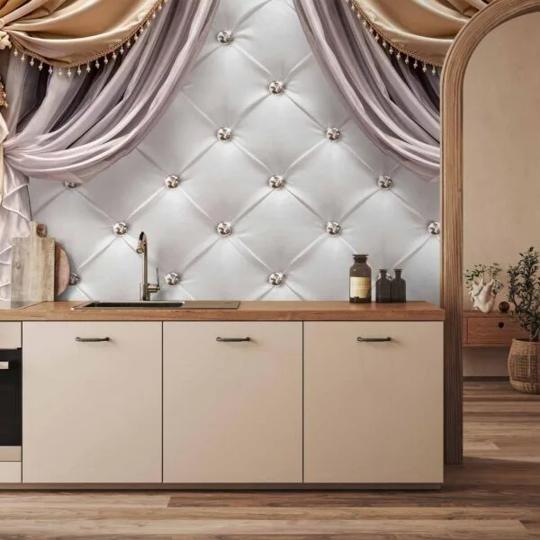 Fotobehang - Curtain of Luxury