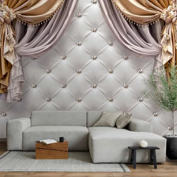 Fotobehang - Curtain of Luxury