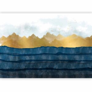 Fotobehang - Dawn in the Mountains - Second Variant