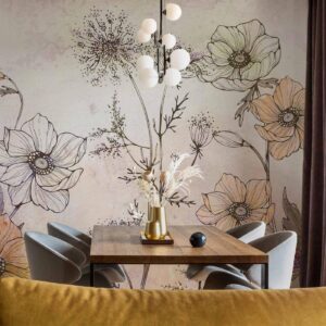 Fotobehang - Day in the Meadow - First Variant