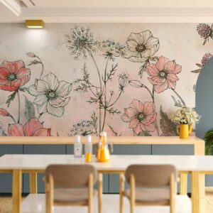 Fotobehang - Day in the Meadow - Third Variant