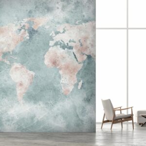 Fotobehang - Delicate Map