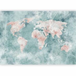 Fotobehang - Delicate Map