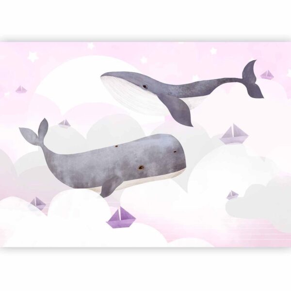 Fotobehang - Dream Of Whales - Second Variant
