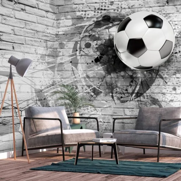Fotobehang - Dynamic Football