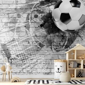 Fotobehang - Dynamic Football