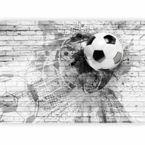 Fotobehang - Dynamic Football