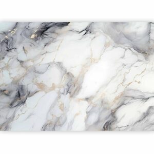 Fotobehang - Elegant Marble - Stone Structures in Neutral Colours