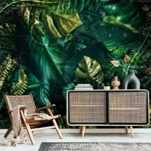 Fotobehang - Emerald Jungle