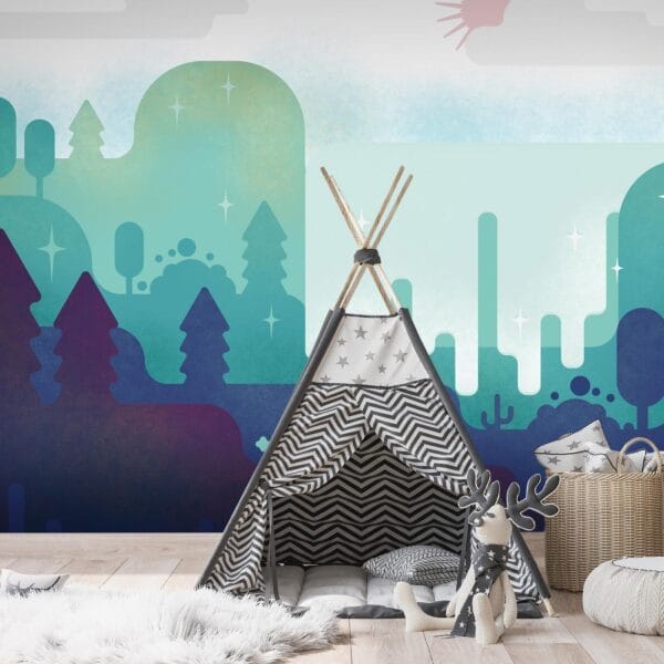 Fotobehang - Fairy-Tale Landscape