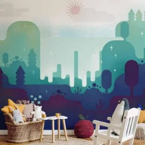 Fotobehang - Fairy-Tale Landscape